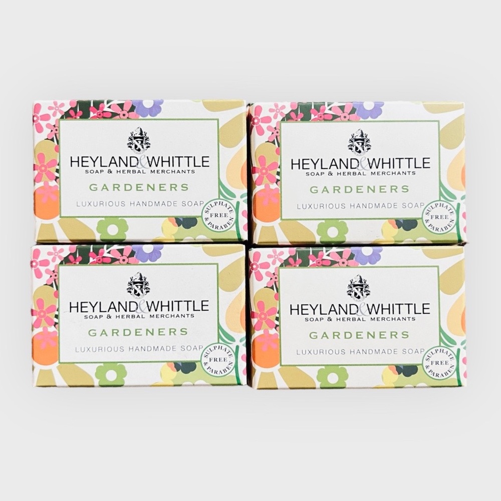 Heyland & Whittle | Gardeners Soap | Four (4) Bars | Handmade in England | $20